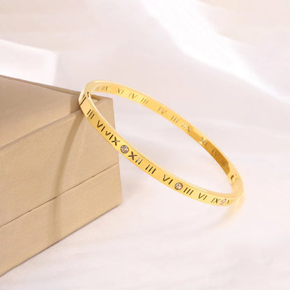 Roman Classic Bracelet – 18K Gold Plated