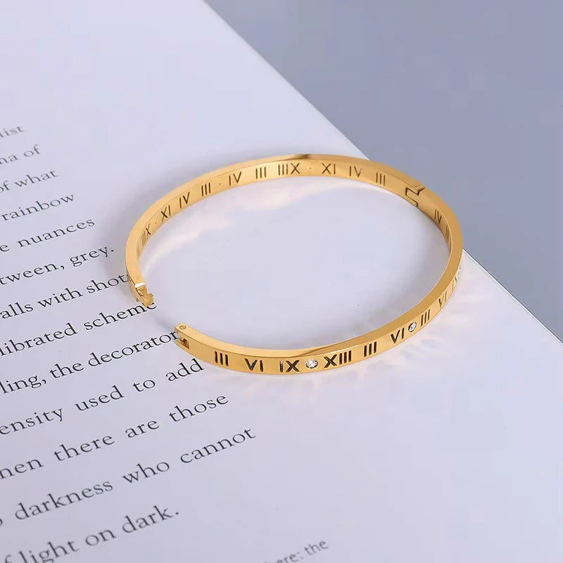 Roman Classic Bracelet – 18K Gold Plated