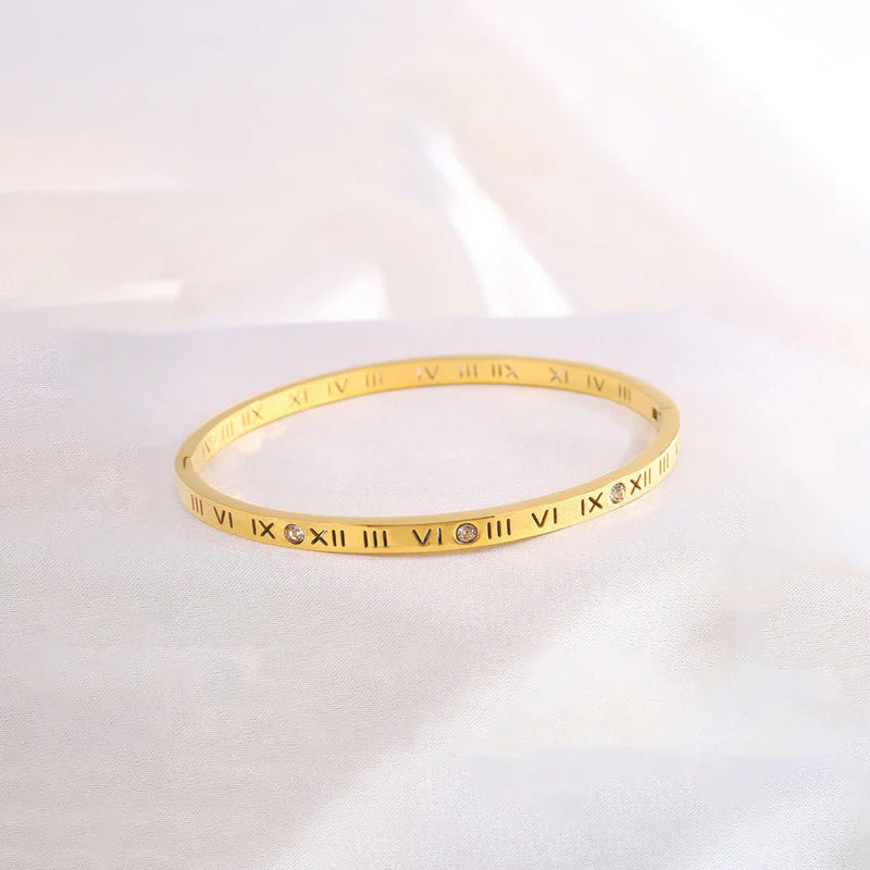 Roman Classic Bracelet – 18K Gold Plated