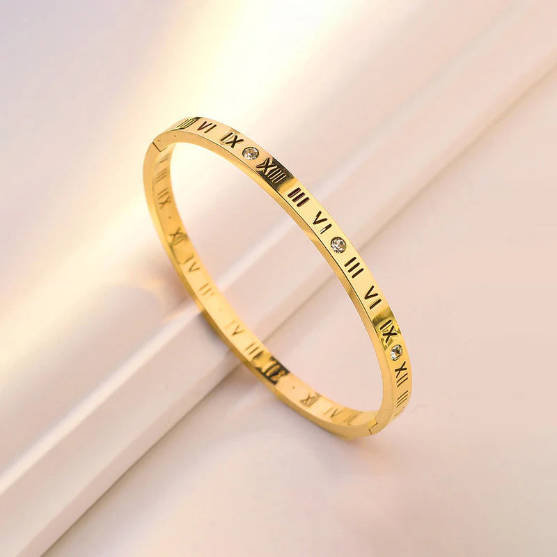 Roman Classic Bracelet – 18K Gold Plated