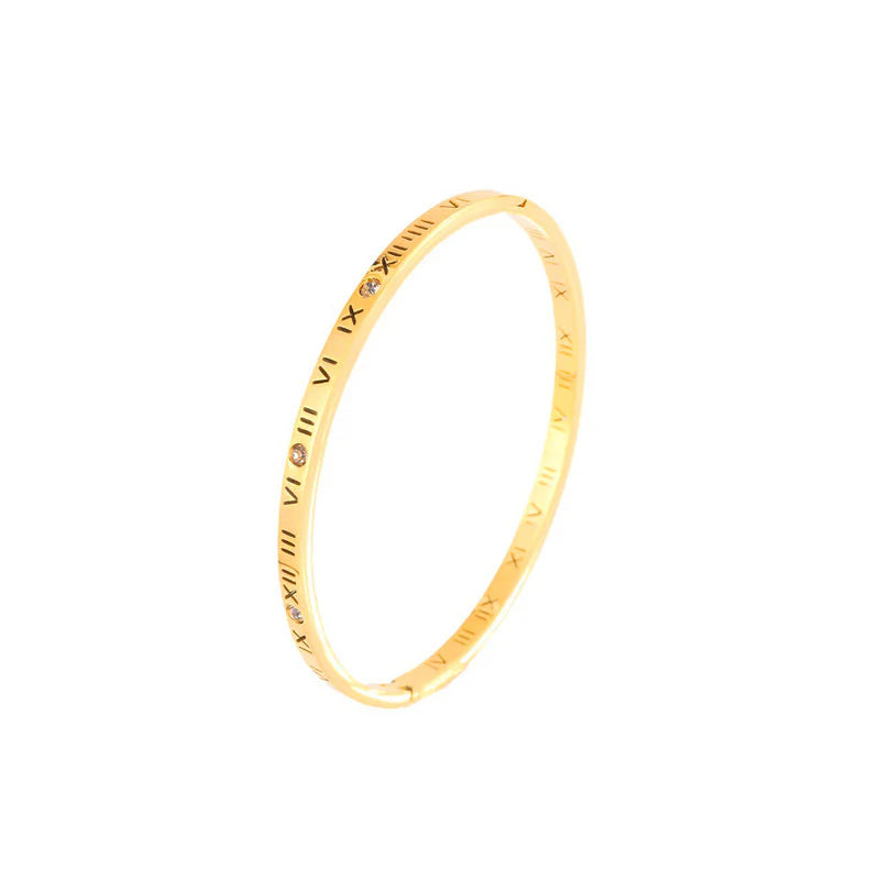 Roman Classic Bracelet – 18K Gold Plated
