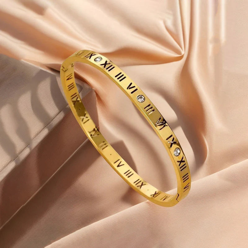 Roman Classic Bracelet – 18K Gold Plated