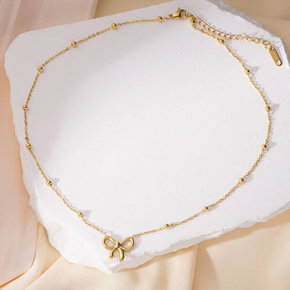 Charmé Bow – 18K Gold Plated
