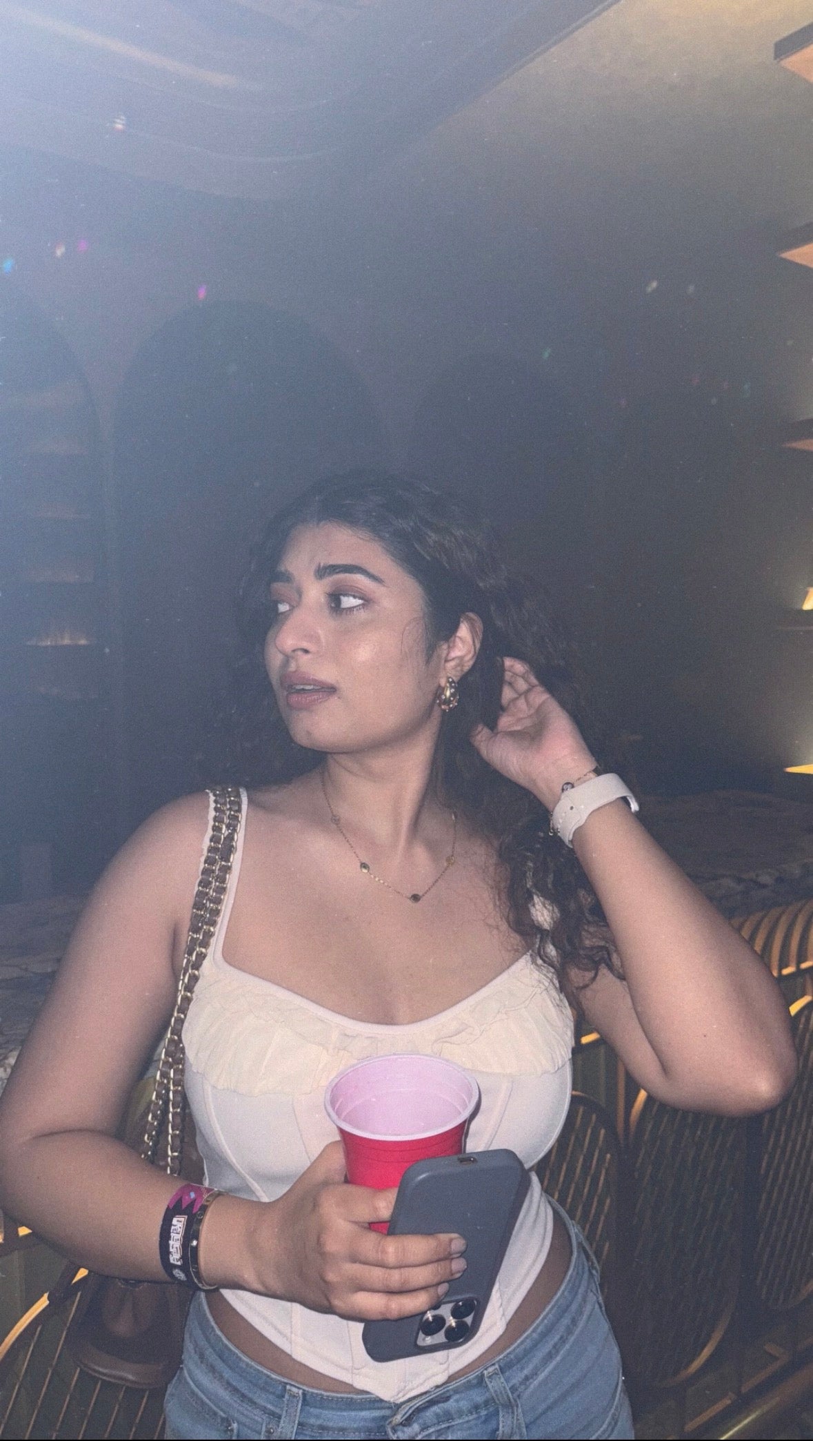 Gem Play Necklace - 18K Gold Plated