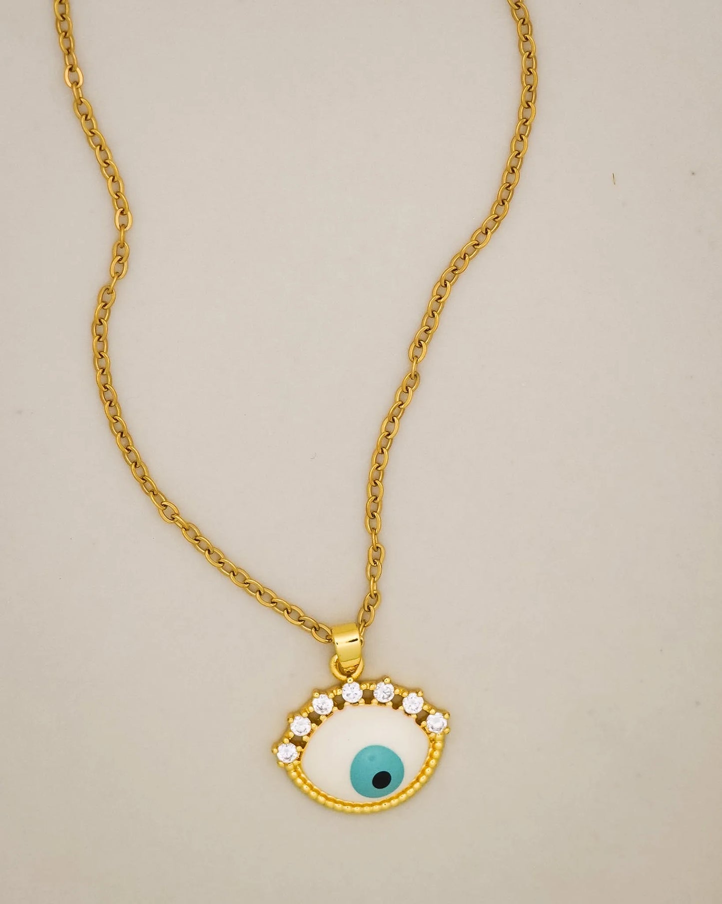 Aqua Eye – 18K Gold Plated