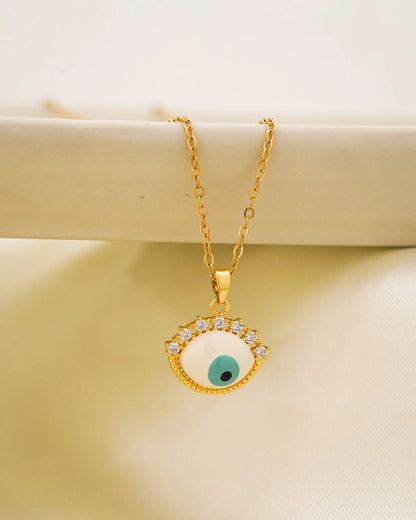 Aqua Eye – 18K Gold Plated