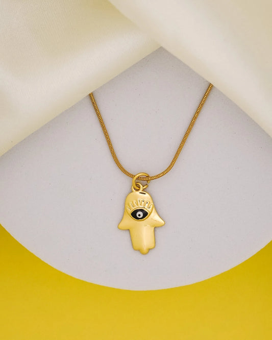 Noir Palm – 18K Gold Plated