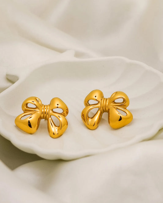 Élan Bow – 18K Gold Plated