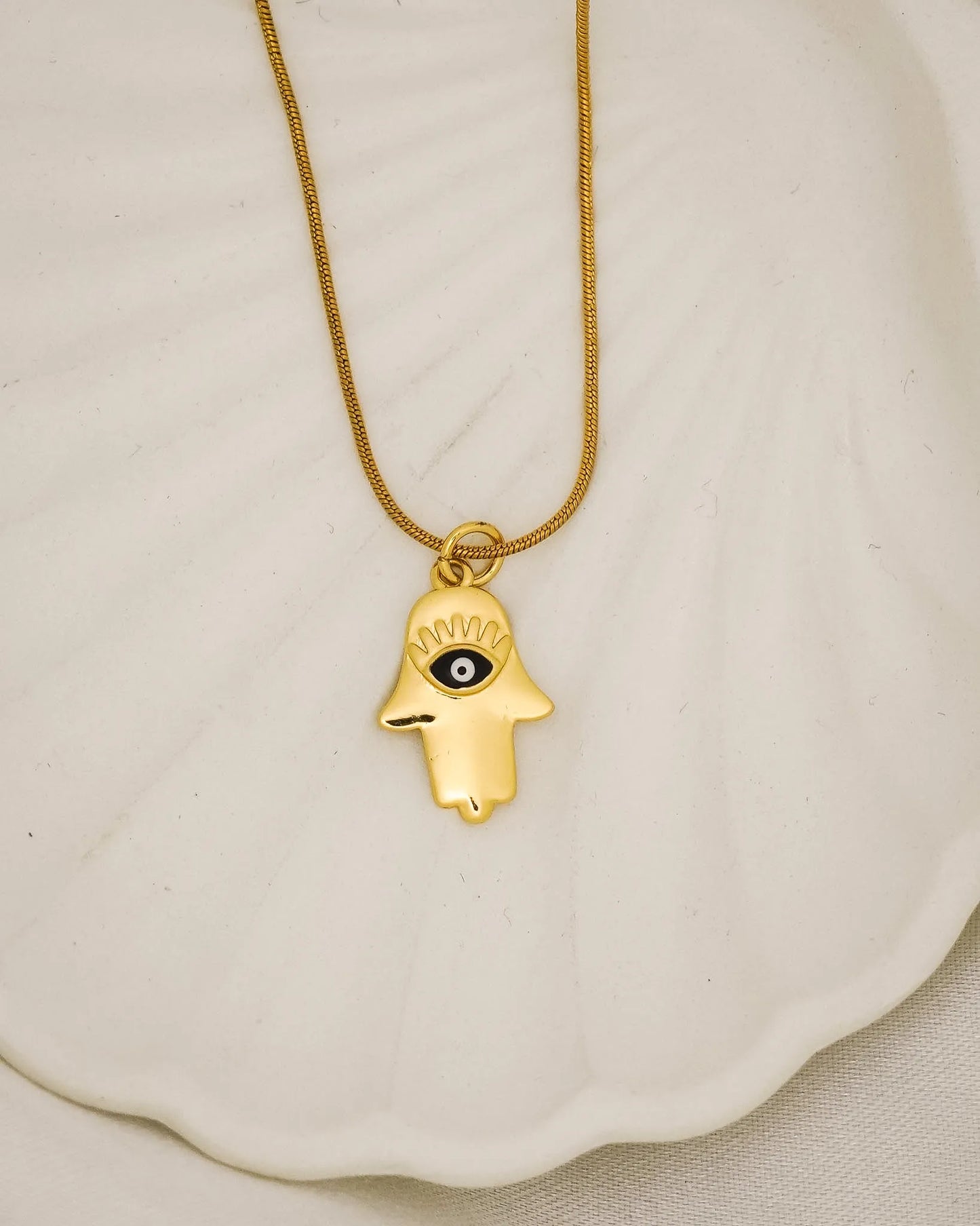 Noir Palm – 18K Gold Plated