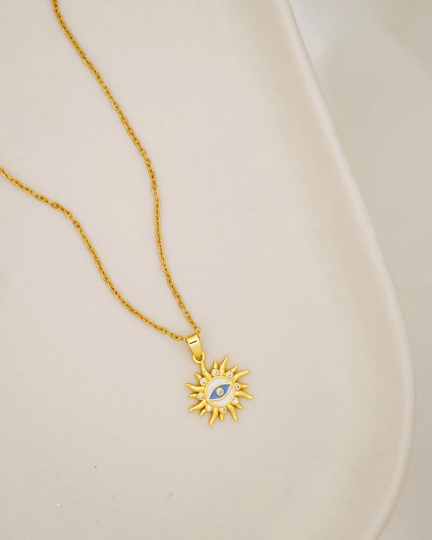 Solar Eye – 18K Gold Plated