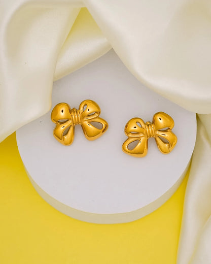 Élan Bow – 18K Gold Plated