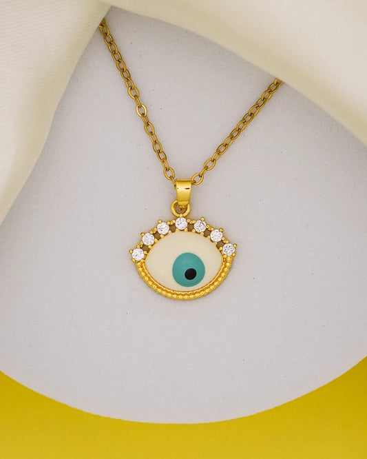 Aqua Eye – 18K Gold Plated