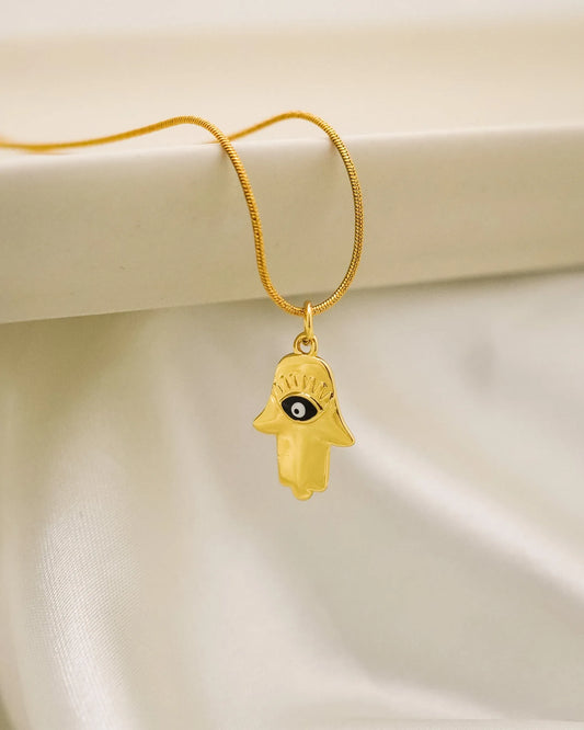 Noir Palm – 18K Gold Plated