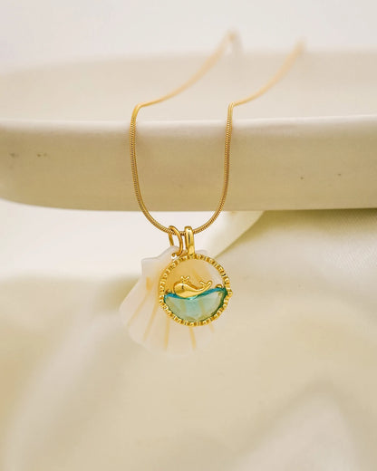 Ocean Drift Necklace – 18K Gold Plated