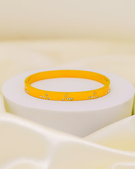 Dewdrop Leaf Bracelet - 18K Gold Plated