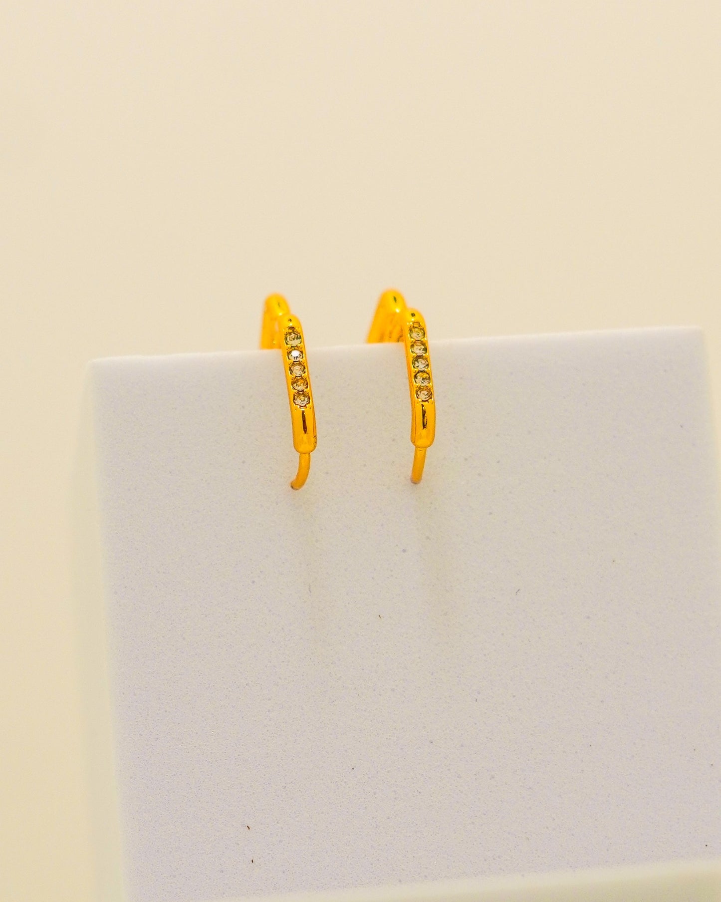 Shine Hoops - 18K Gold Plated
