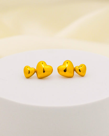 Love Drops Earrings – 18K Gold Plated