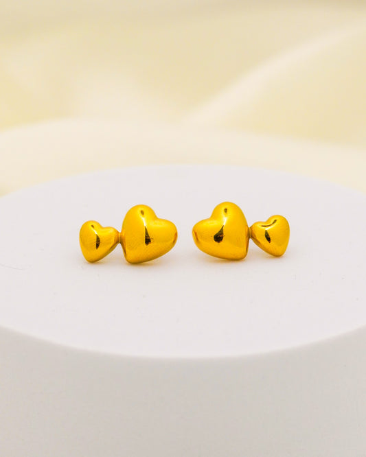 Love Drops Earrings – 18K Gold Plated