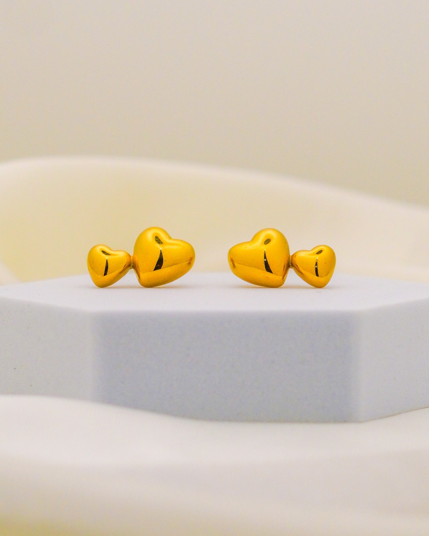 Love Drops Earrings – 18K Gold Plated