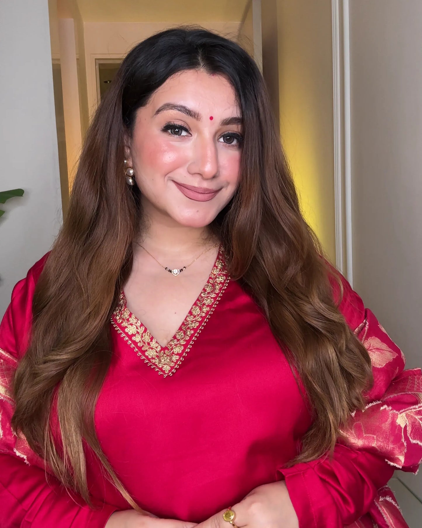 Heart Mangalsutra – 18K Gold Plated