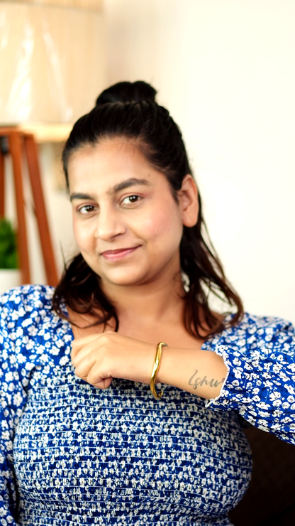 Liquid Flow Bracelet – 18K Gold Plated