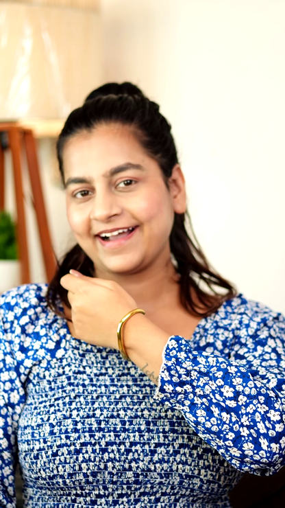 Liquid Flow Bracelet – 18K Gold Plated