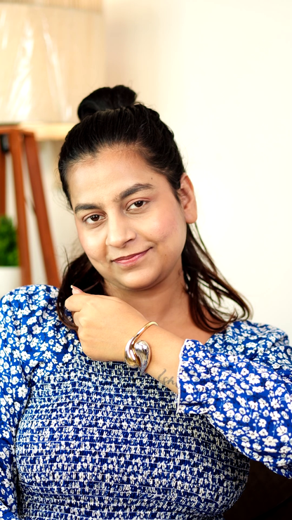 Dawn & Dusk Cuff – Dual Tone Finish