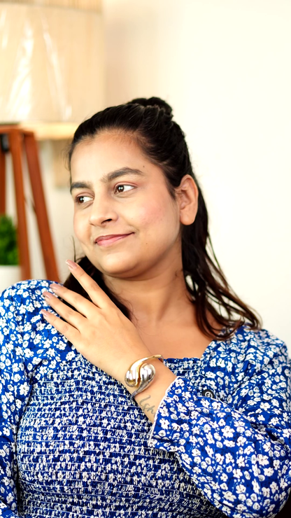 Dawn & Dusk Cuff – Dual Tone Finish