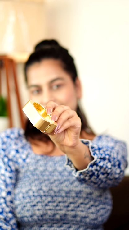 Modern Edge Cuff – 18K Gold Plated